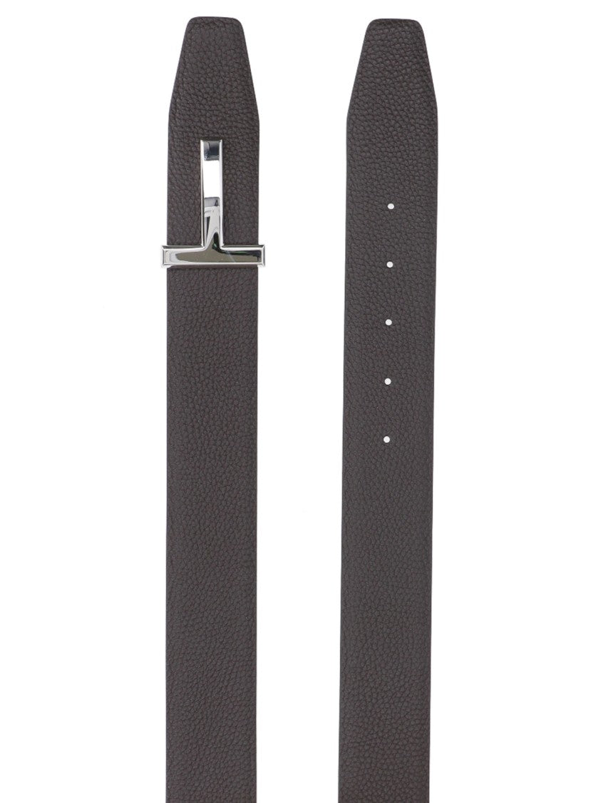 Tom Ford Logo Belt – Black