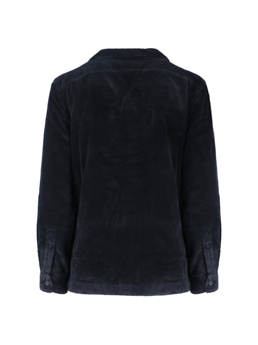 Polo Ralph Lauren Velvet Shirt – Navy Blue