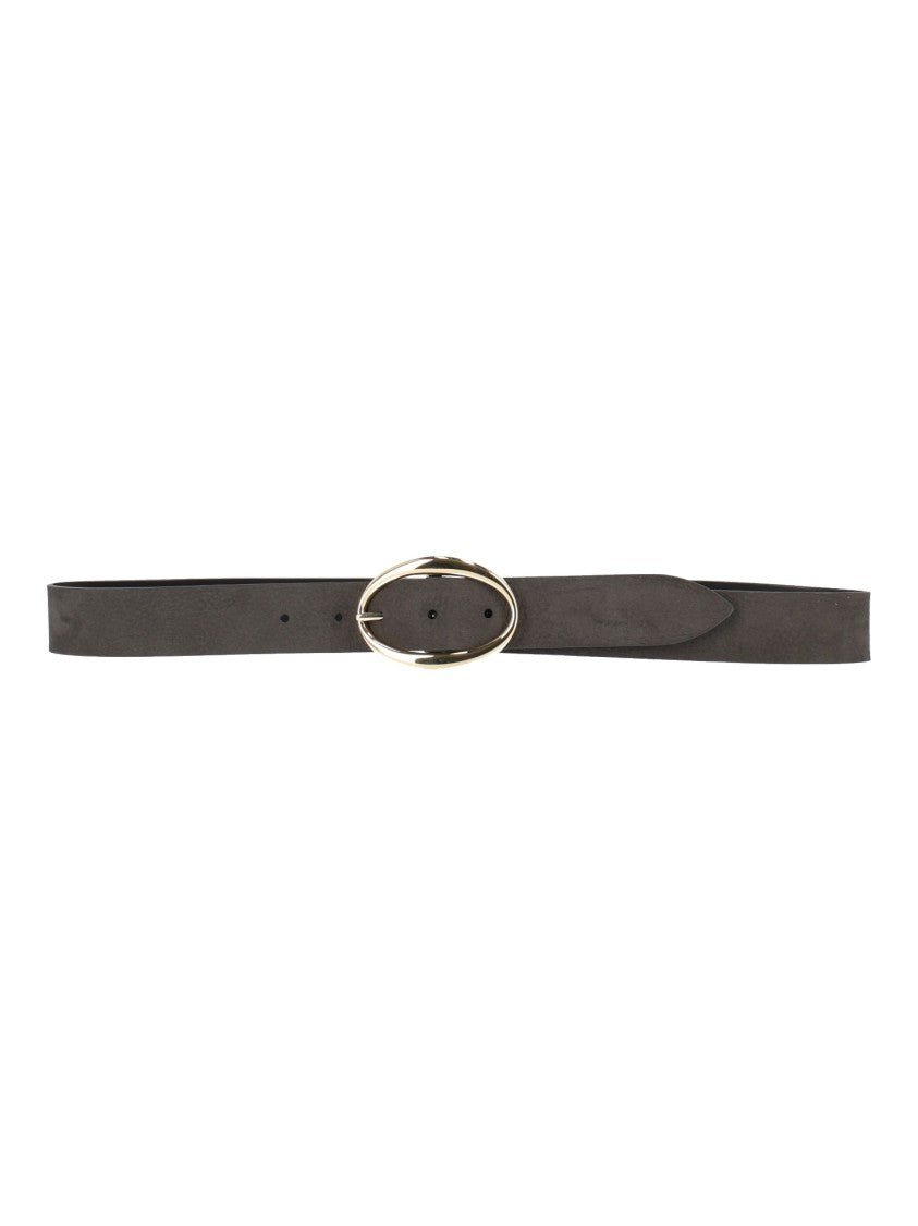 Claudio Orciani Sveva Nabucco Double Nubuck Leather Belt