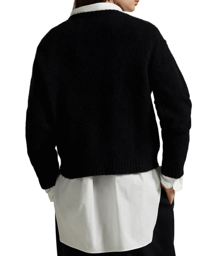 Polo Ralph Lauren Black Crewneck Sweater