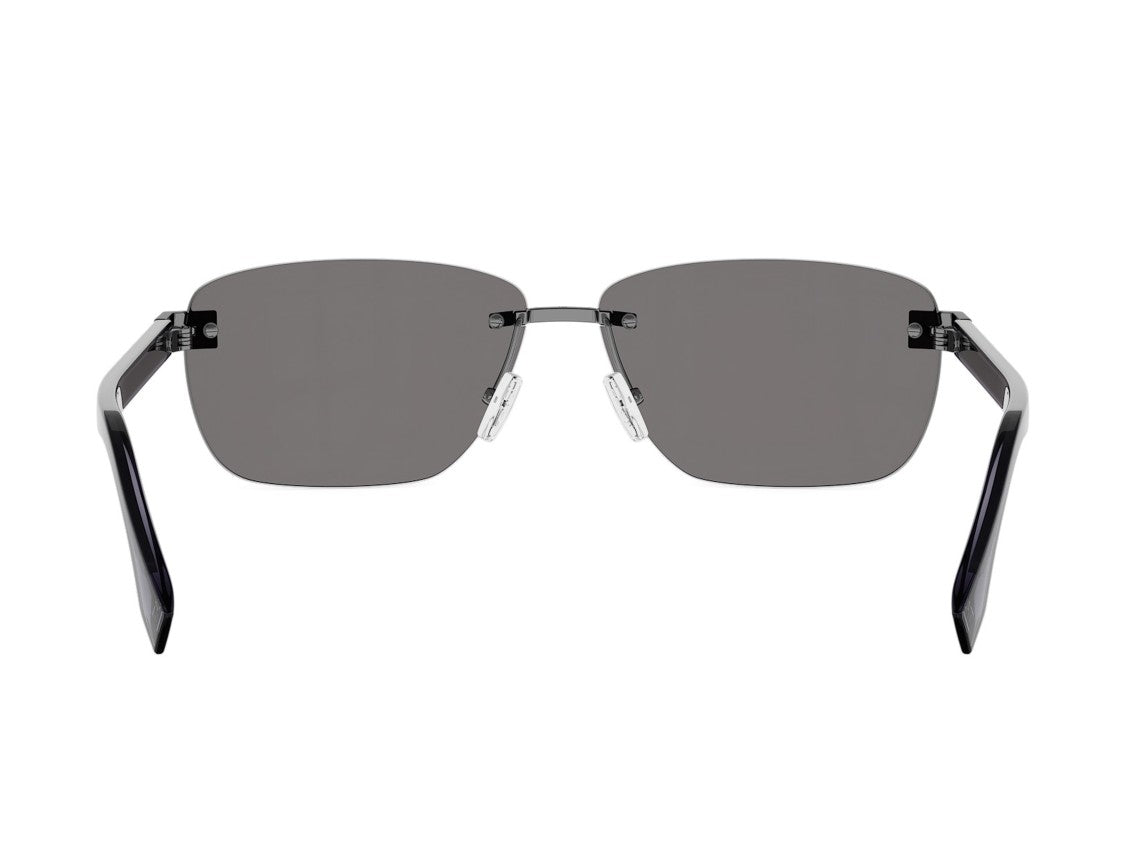 Fendi Fe40213u Rimless Gradient Square Sunglasses