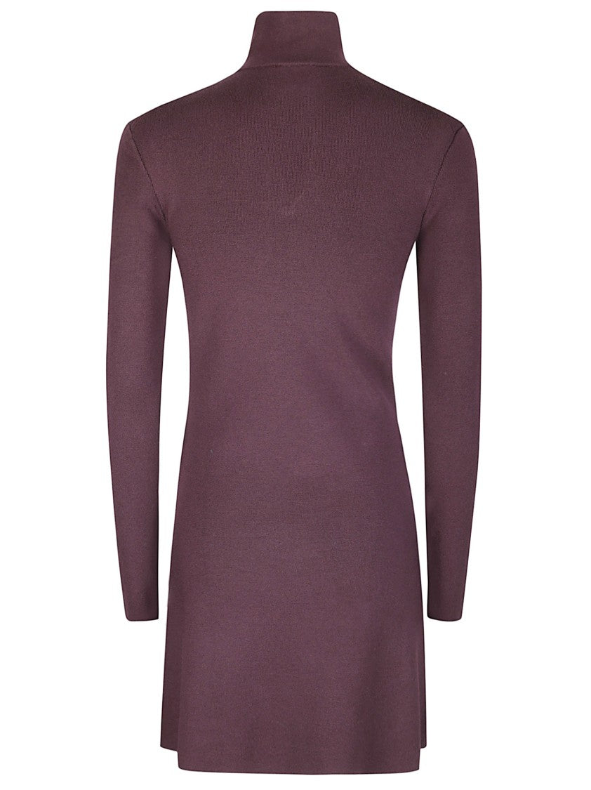 Courrèges Zipped Mockneck Dress
