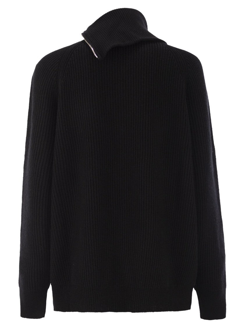 Sportmax Salpa - Cashmere-Blend Sweater With Zip