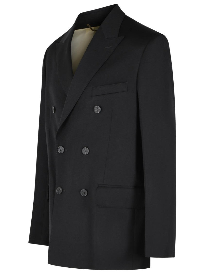 Golden Goose Black Virgin Wool Blazer