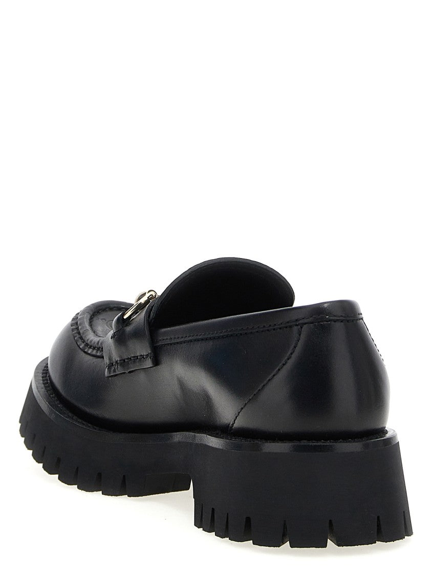 Gucci Leather Loafers With Polished Horsebit Detail
