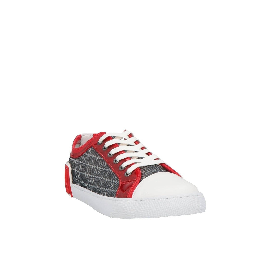 Moschino Low Top Sneakers With Logo Pattern