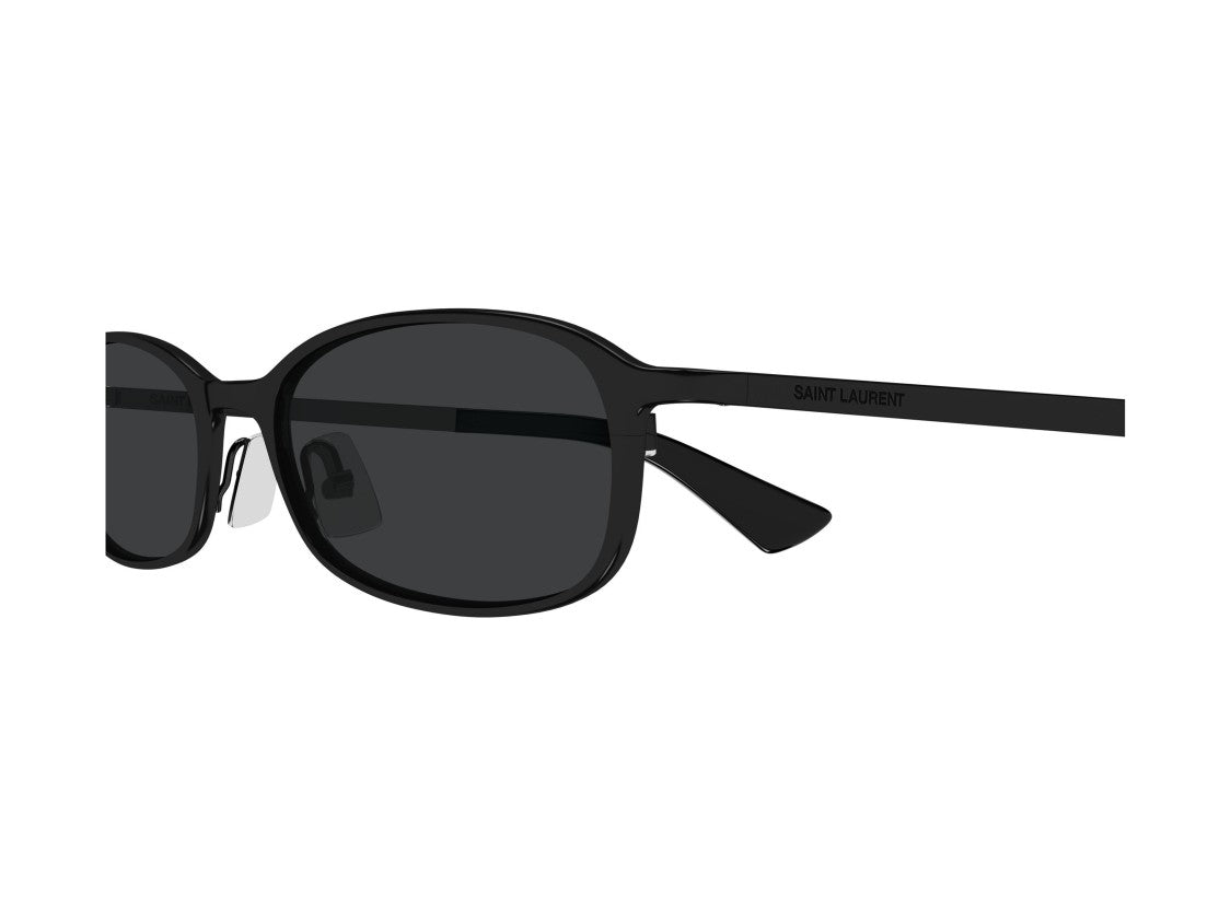 Saint Laurent Rectangular Frame Sunglasses With Adjustable Nose Pads
