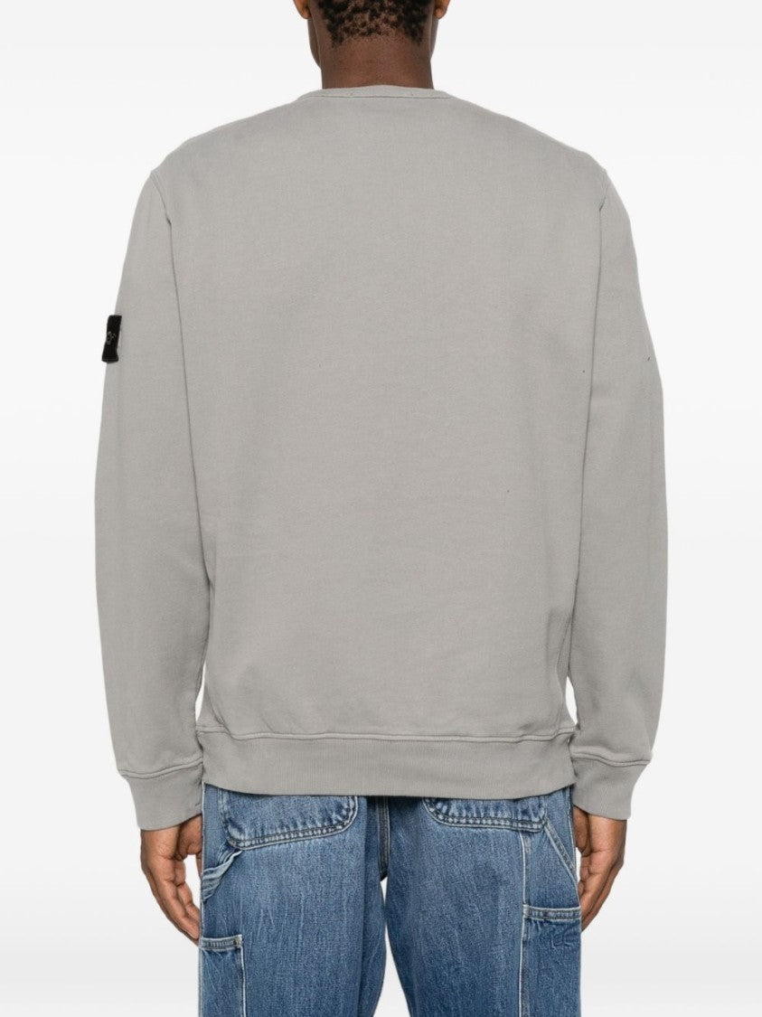 Stone Island Relaxed Sleeve Patch Knit Sweater