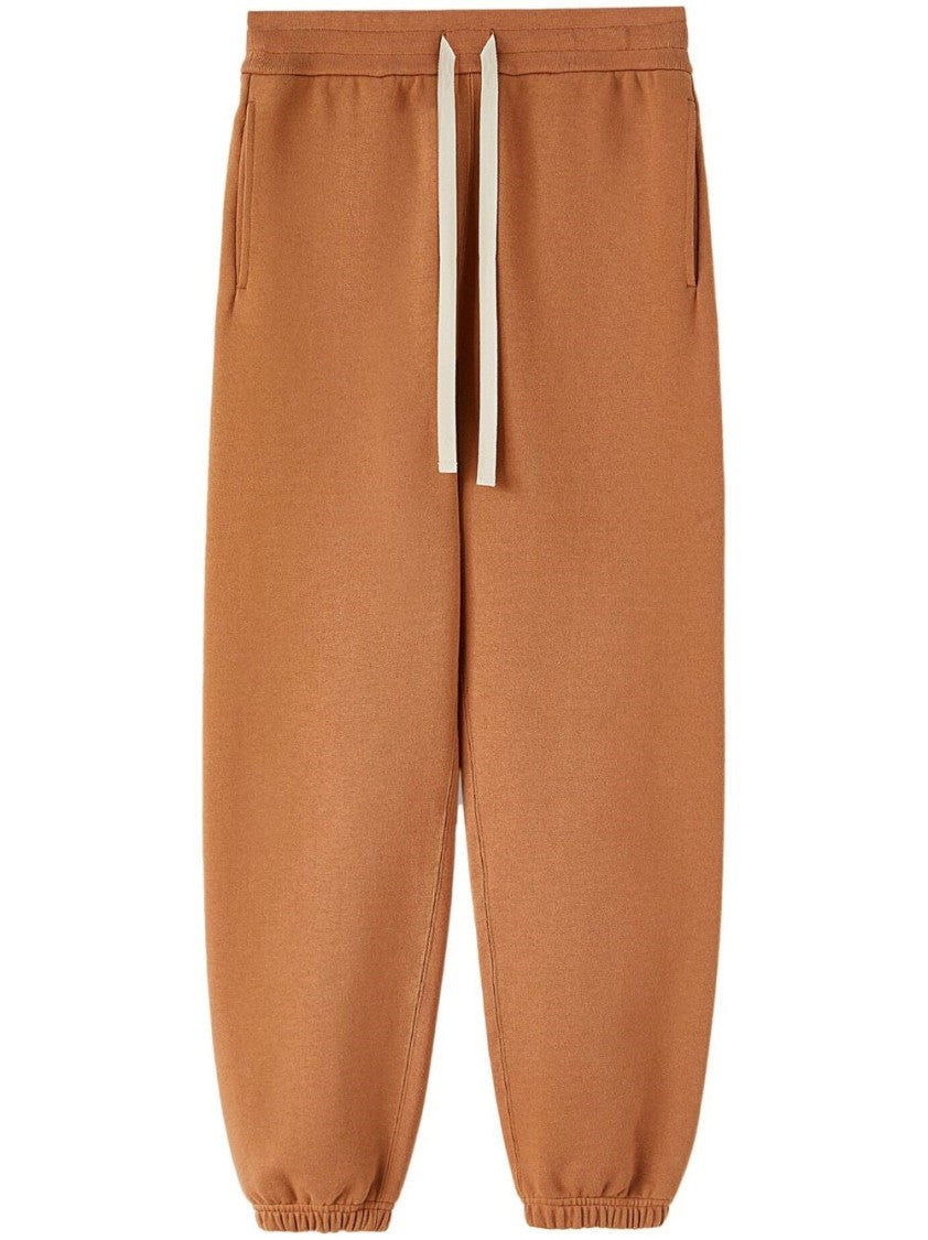 Jil Sander Relaxed Fit Brown Activewear Pants