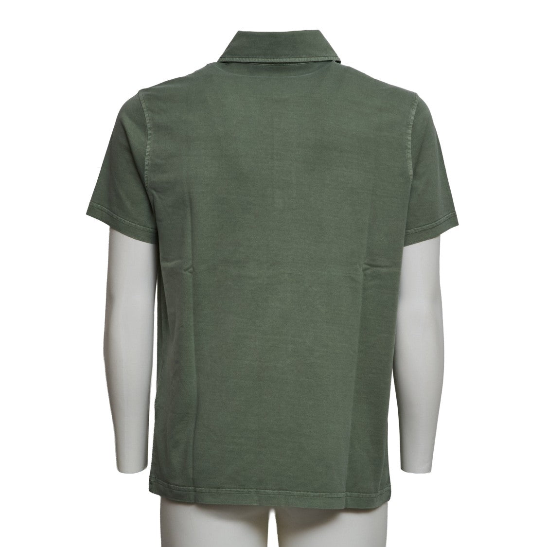 Fay Garment-Dyed Cotton Jersey Polo Shirt