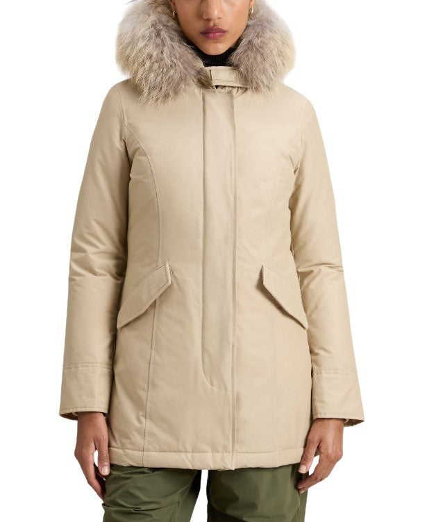 Woolrich Arctic Raccoon Parka With Detachable Fur Trim