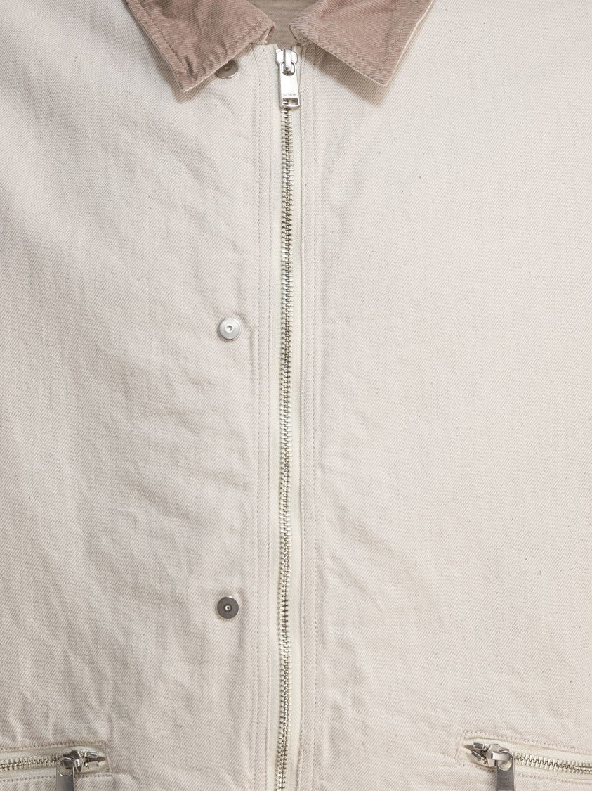 Nonnative Relaxed Fit Cotton-Linen Blend Jacket