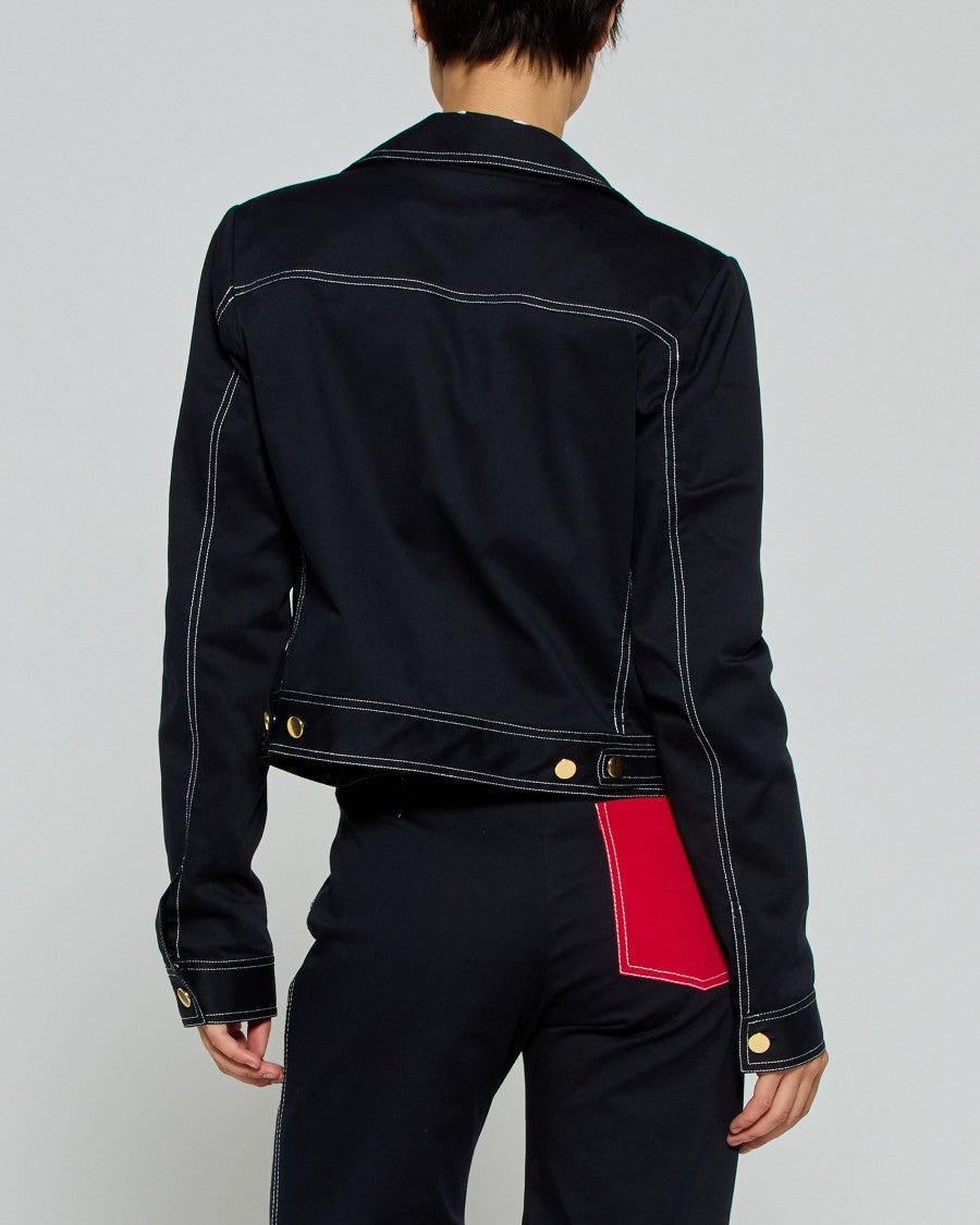 Serena Bute Cargo Jacket '25 - Navy