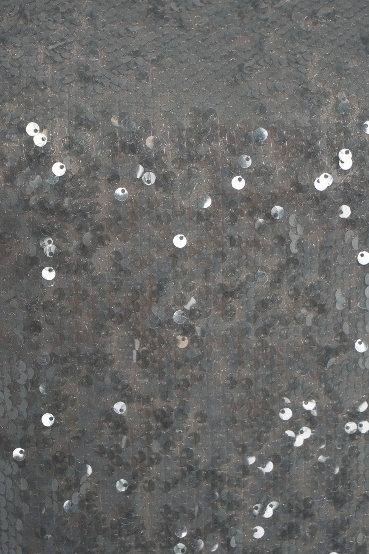 Jucca Sequined Sleeveless Top With Modern Fit