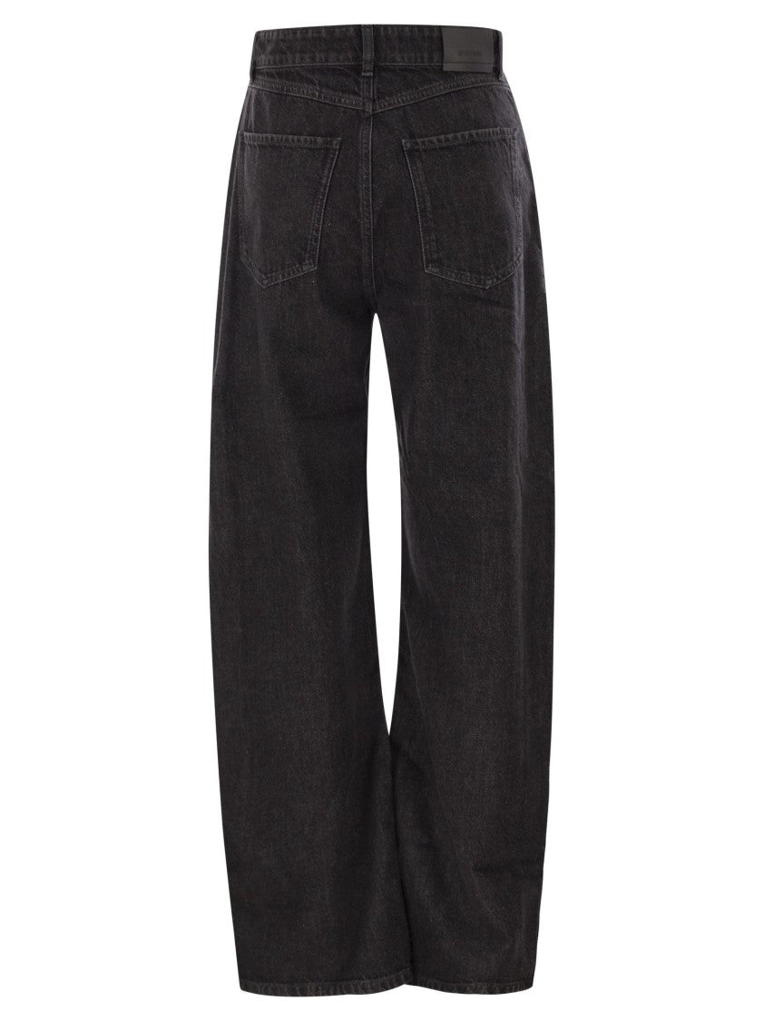Sportmax Galante - Wide Leg Jeans With Buttons