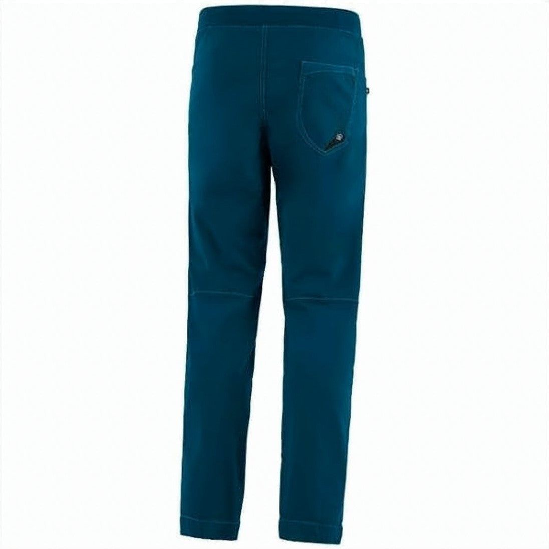 E9 Tailored Deep Blue Straight Pants With Classic Five-Pocket Design