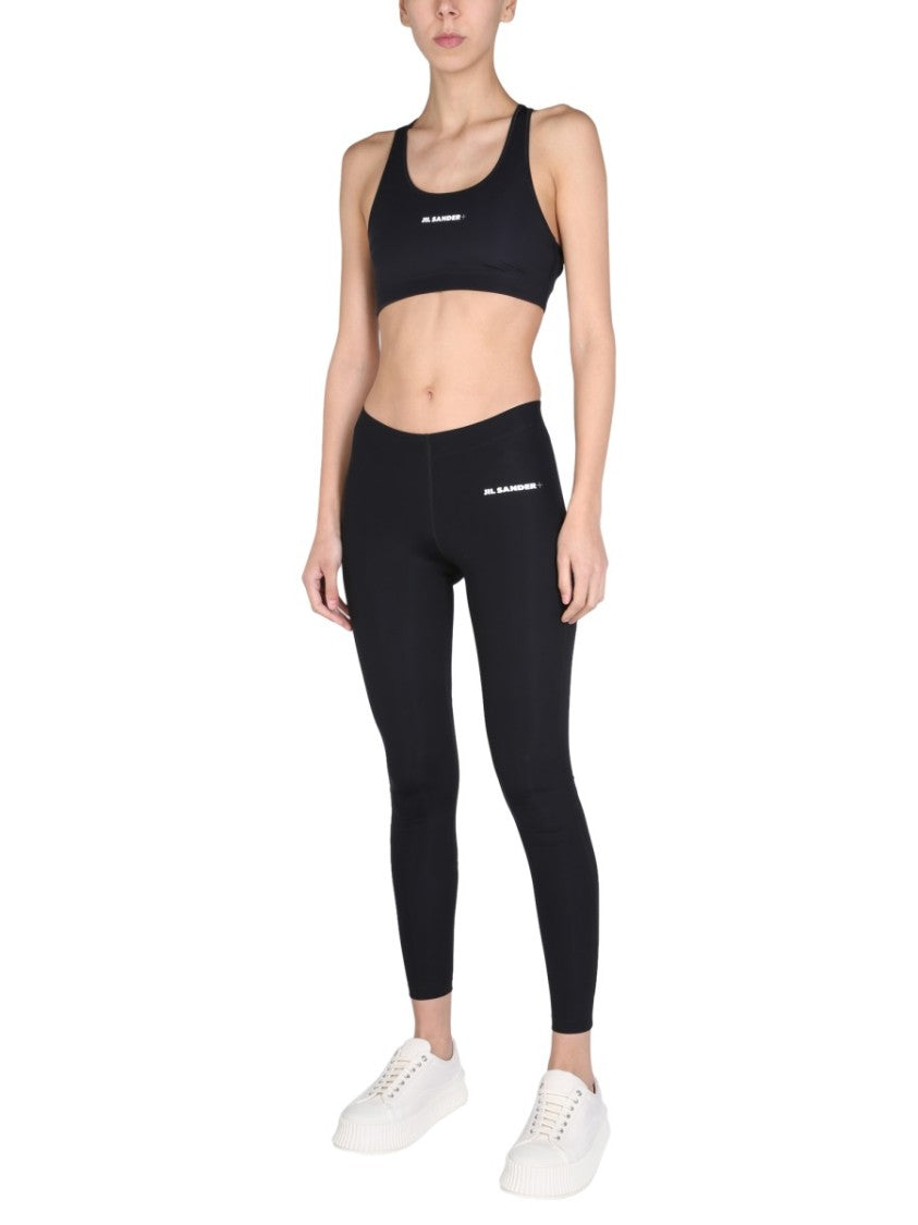 Jil Sander Logo Sports Bra