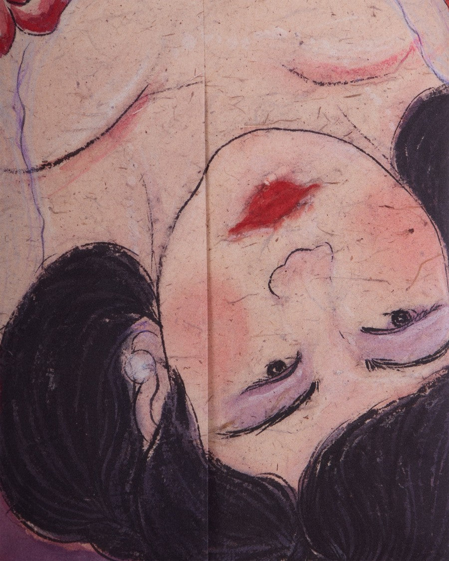 Max Mara Printed Gabardine Trench Coat