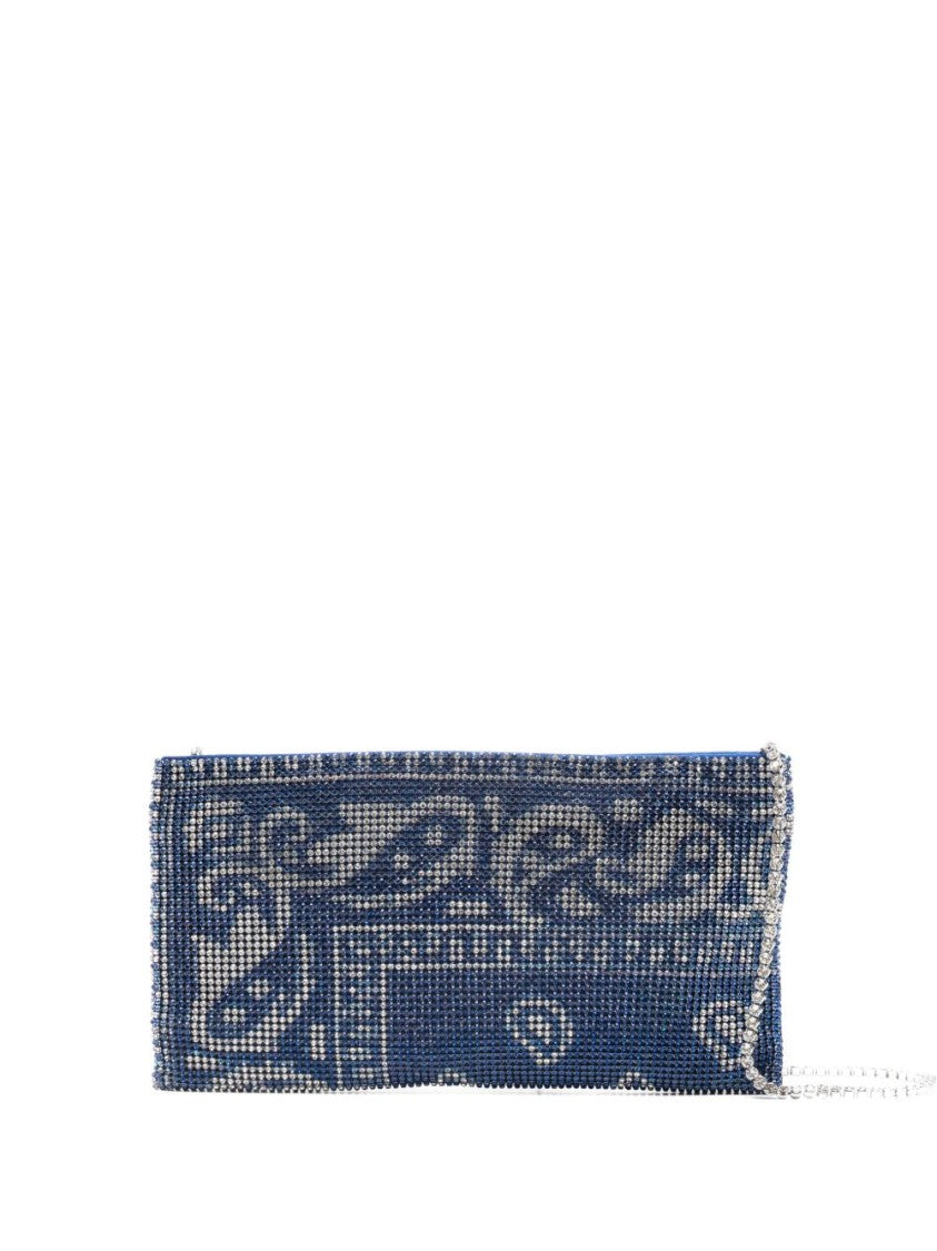 Benedetta Bruzziches Metal Mesh Shoulder Bag