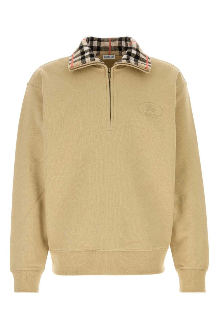 Burberry Beige Cotto Polo Shirt