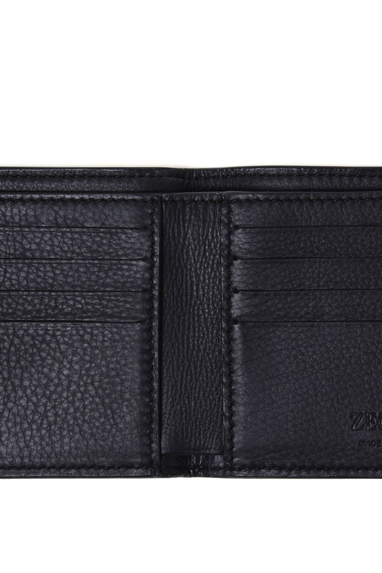 Zegna Second Skin Dark Brown Leather Wallet
