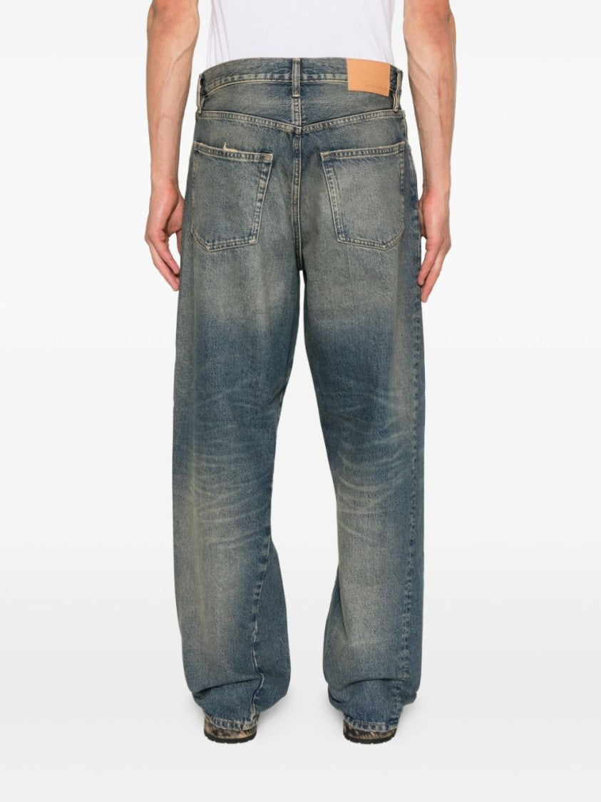 Sunflower Classic Five-Pocket Denim Jeans With Button Fly Closure
