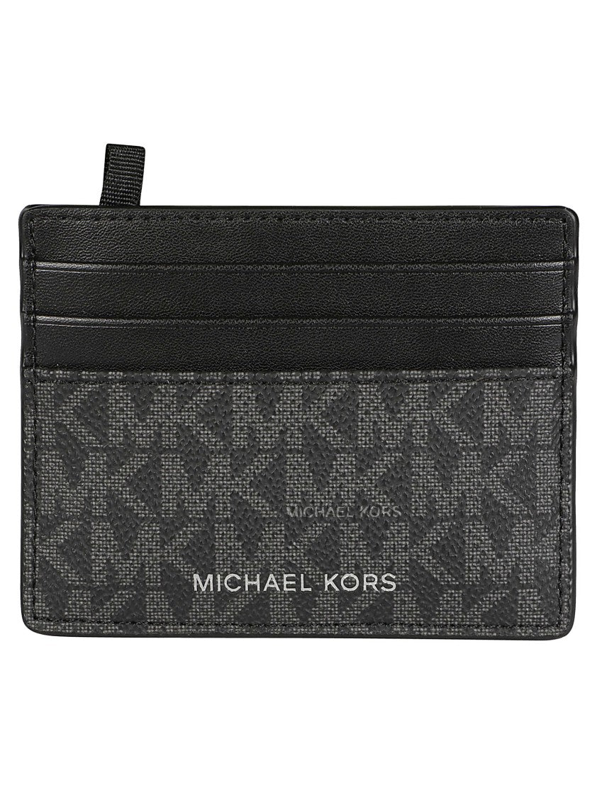 Michael Kors Card Holder And Logo Belt Gift Set