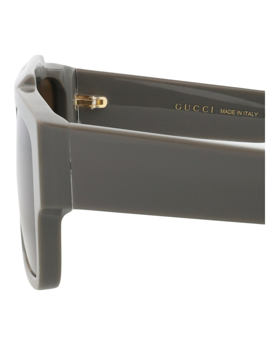 Gucci Square-Frame Recycled Acetate Sunglasses