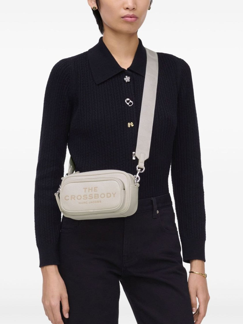 Marc Jacobs Textured White Crossbody Bag