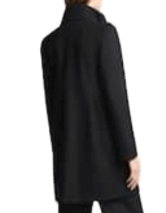 Fay Empire Line Black Coat