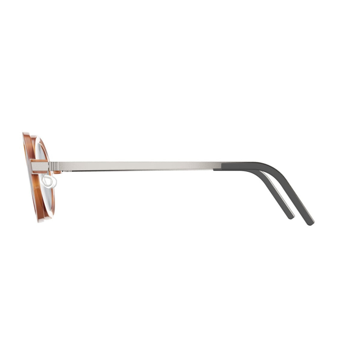 Lindberg Havana Clear Acetate Sunglasses