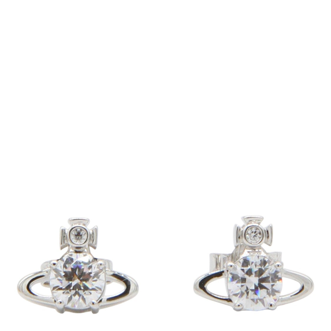 Vivienne Westwood Silver Metal Earrings