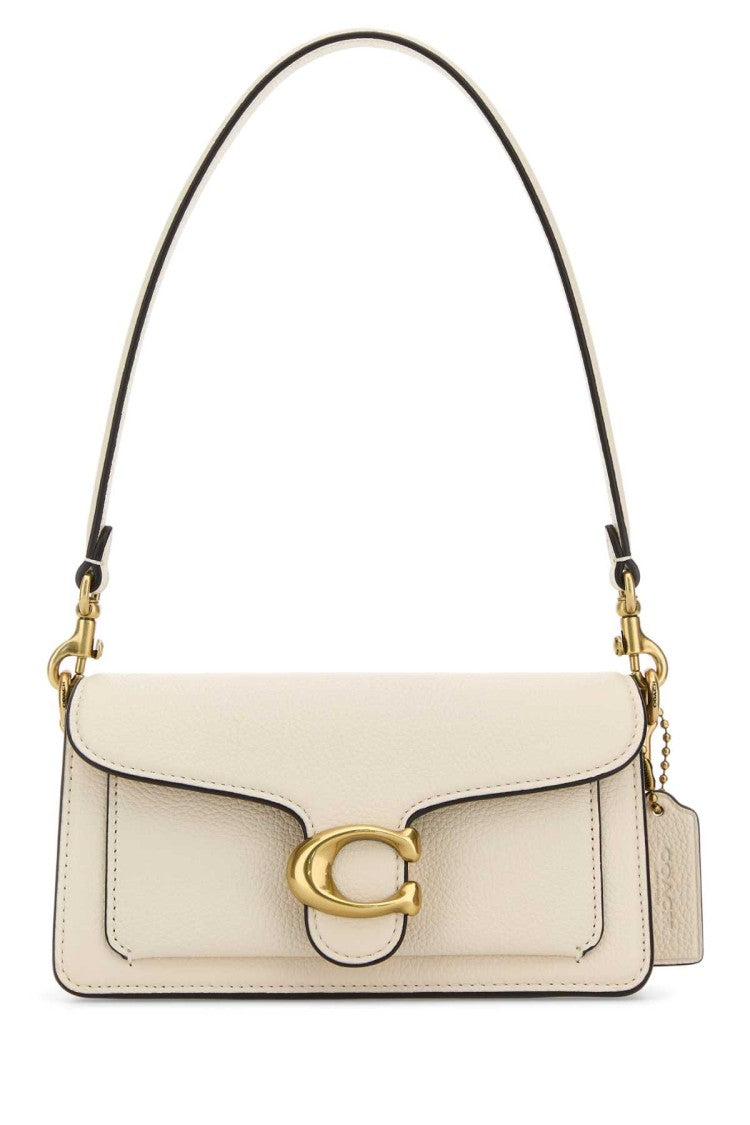 Coach New York Ivory Leather Tabby 20 Shoulder Bag