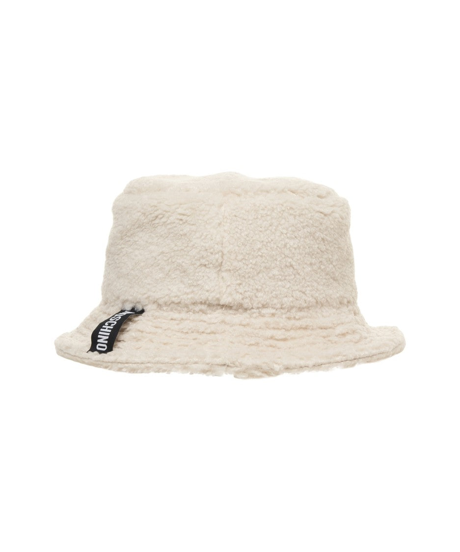 Moschino Faux Fur Bucket Hat