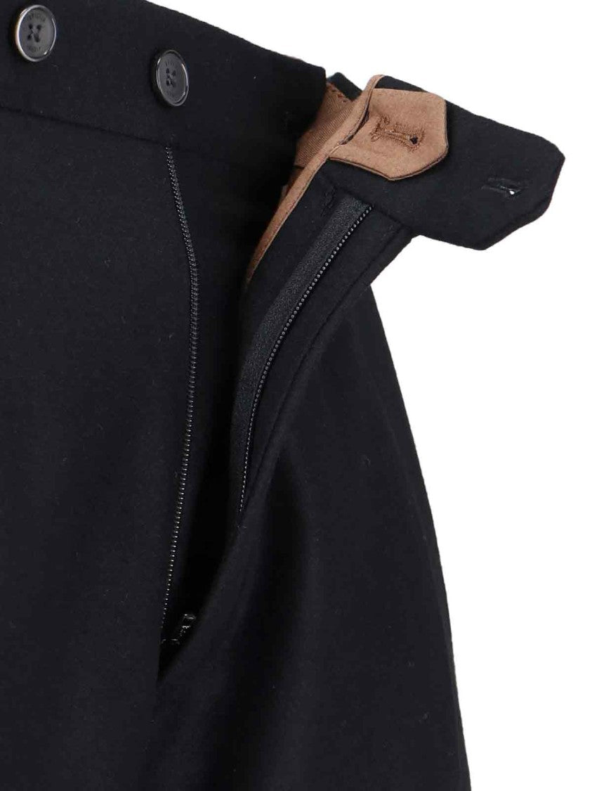 Briglia Slim-Fit Virgin Wool Trousers