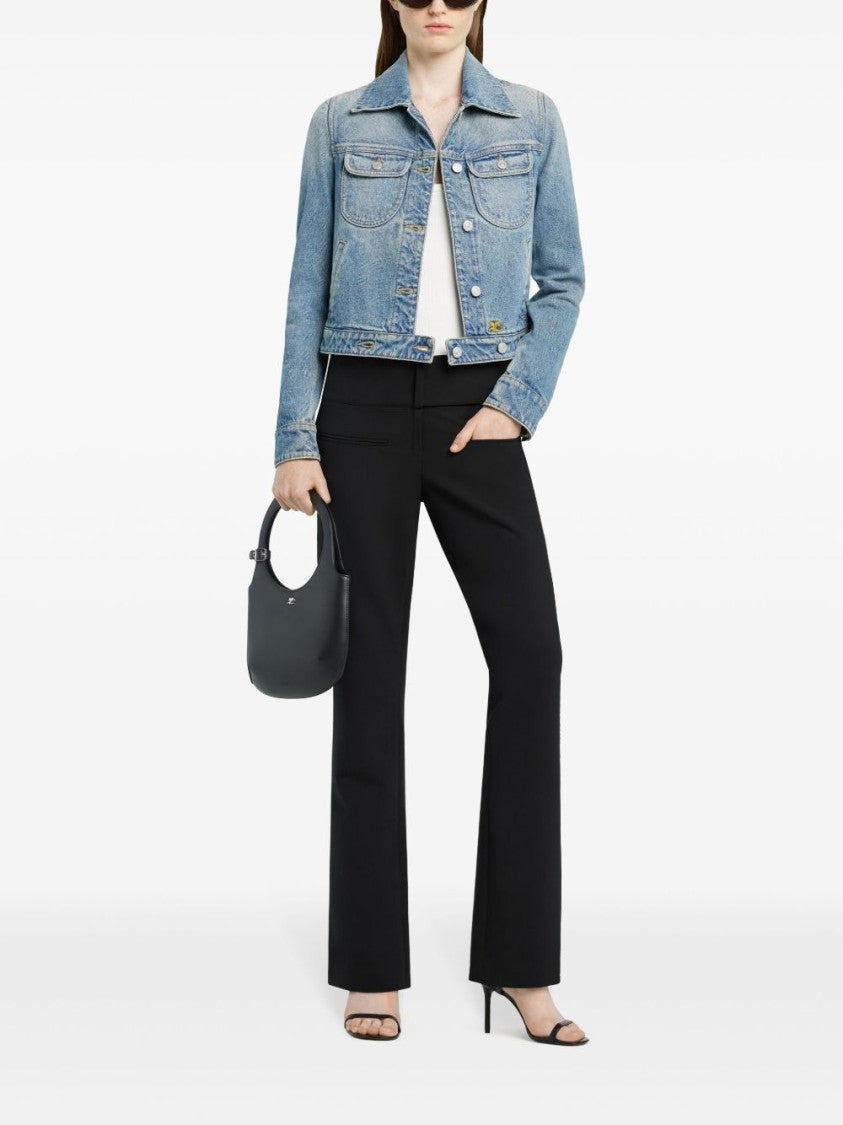 Courrèges Medium Blue Denim Jacket
