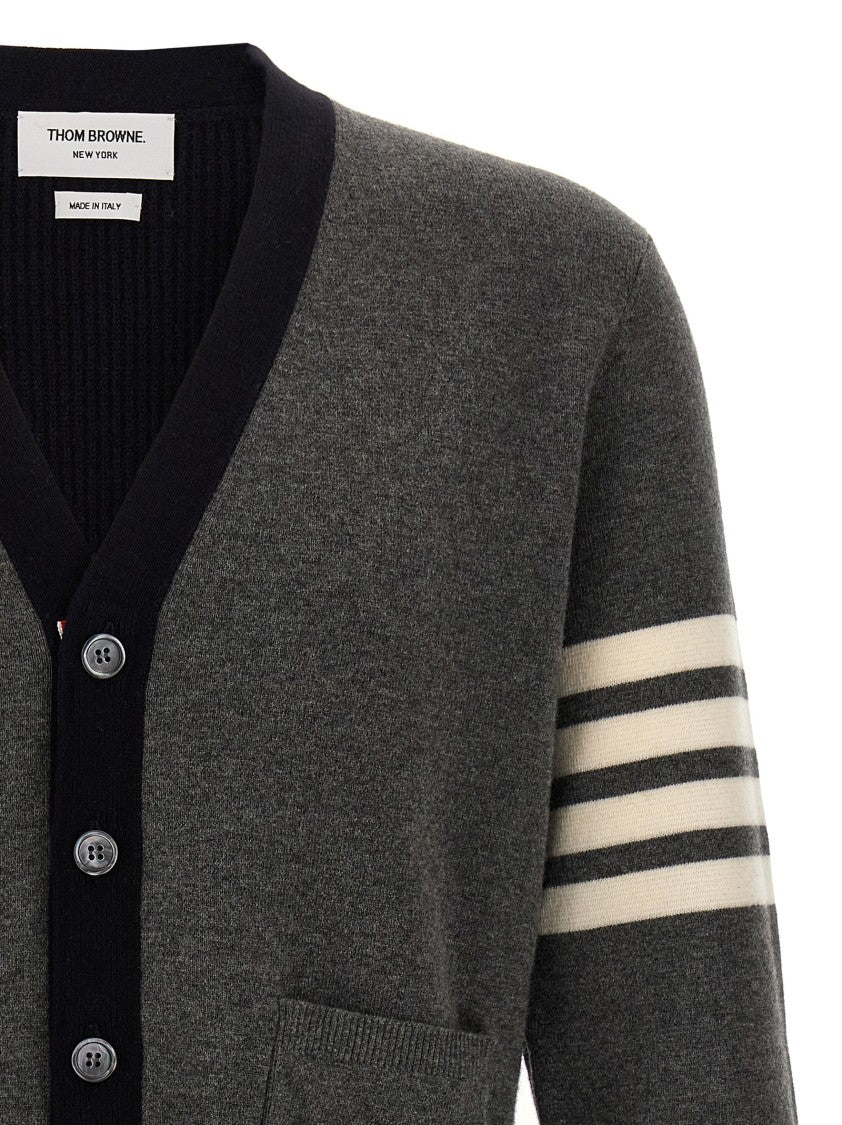 Thom Browne 4 Bar Cardigan