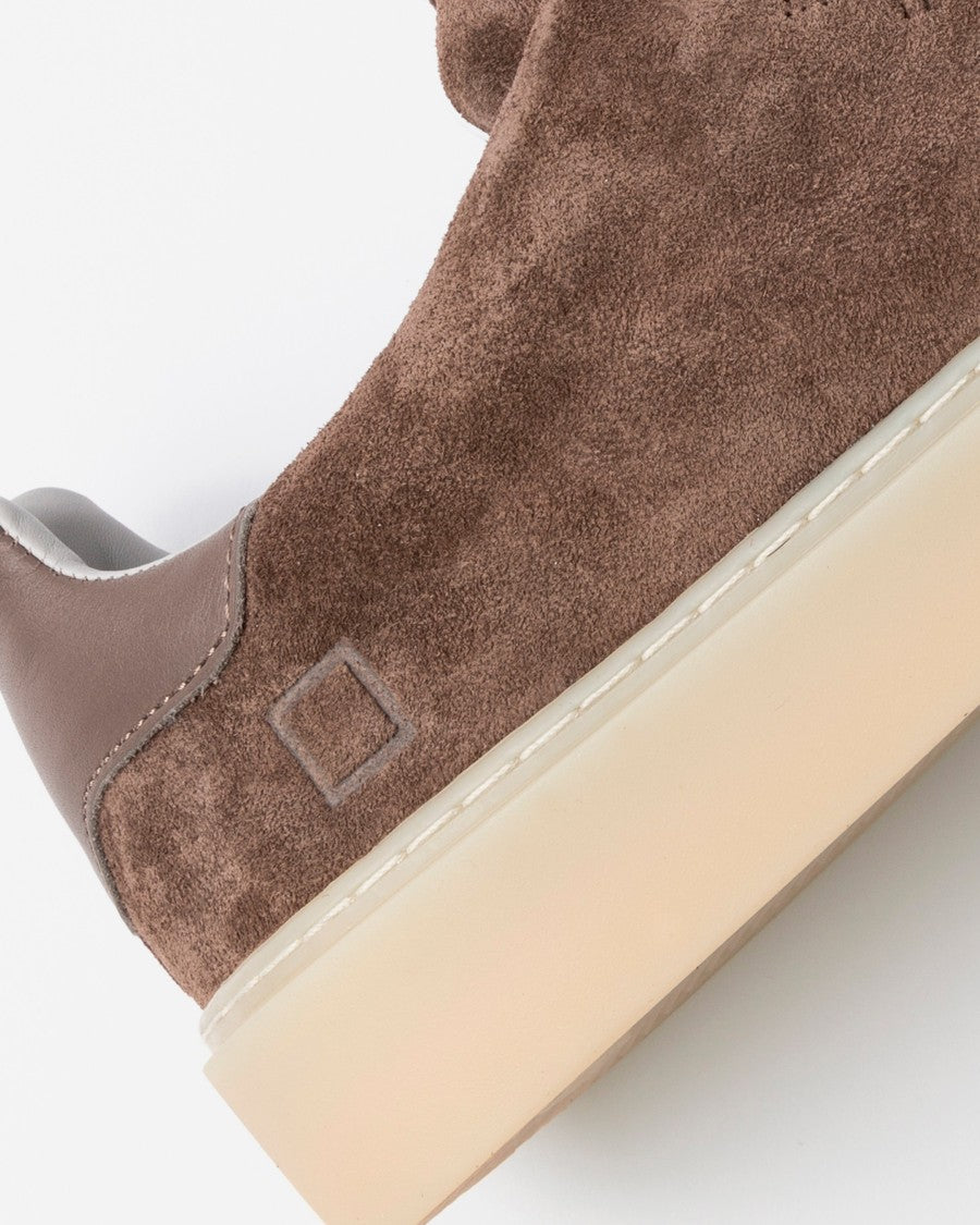 D.A.T.E Levante Suede Taupe Sneaker