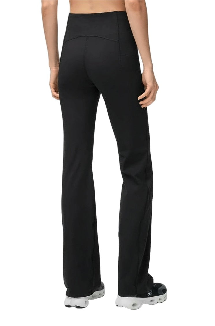 Loewe Sleek Fitted Straight-Leg Pants With High Waistband