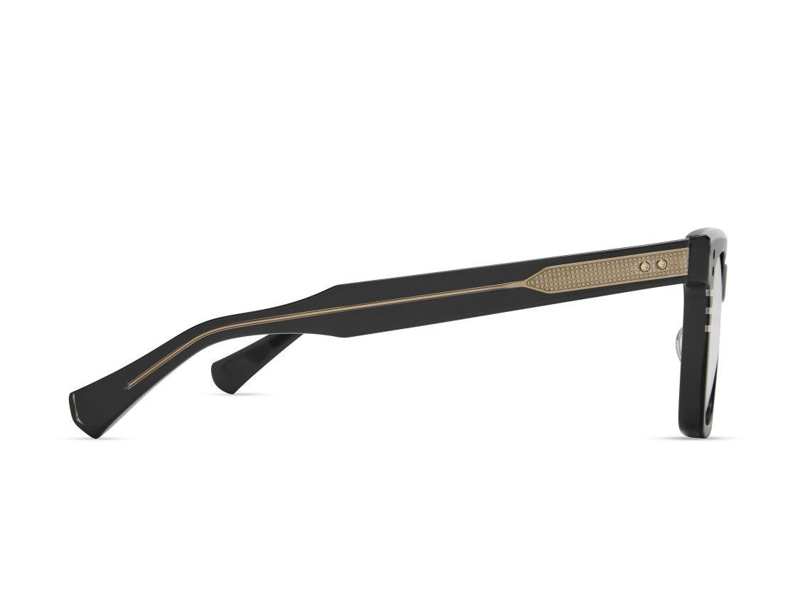 Dita Sequoia Gold-Tone Accent Bold Square Sunglasses