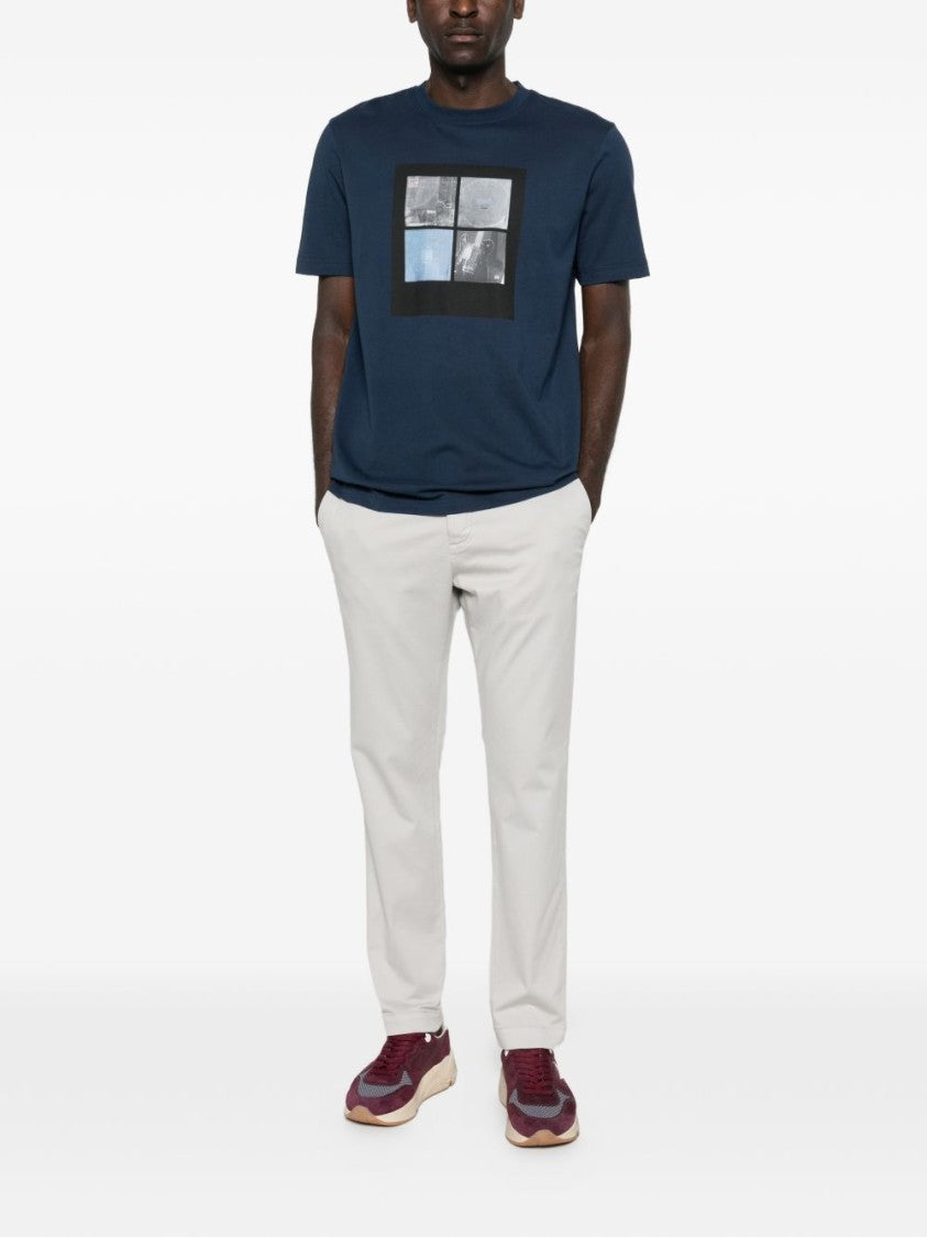 Jacob Cohen Straight-Leg Trousers With Minimalist Design And Clean Finish