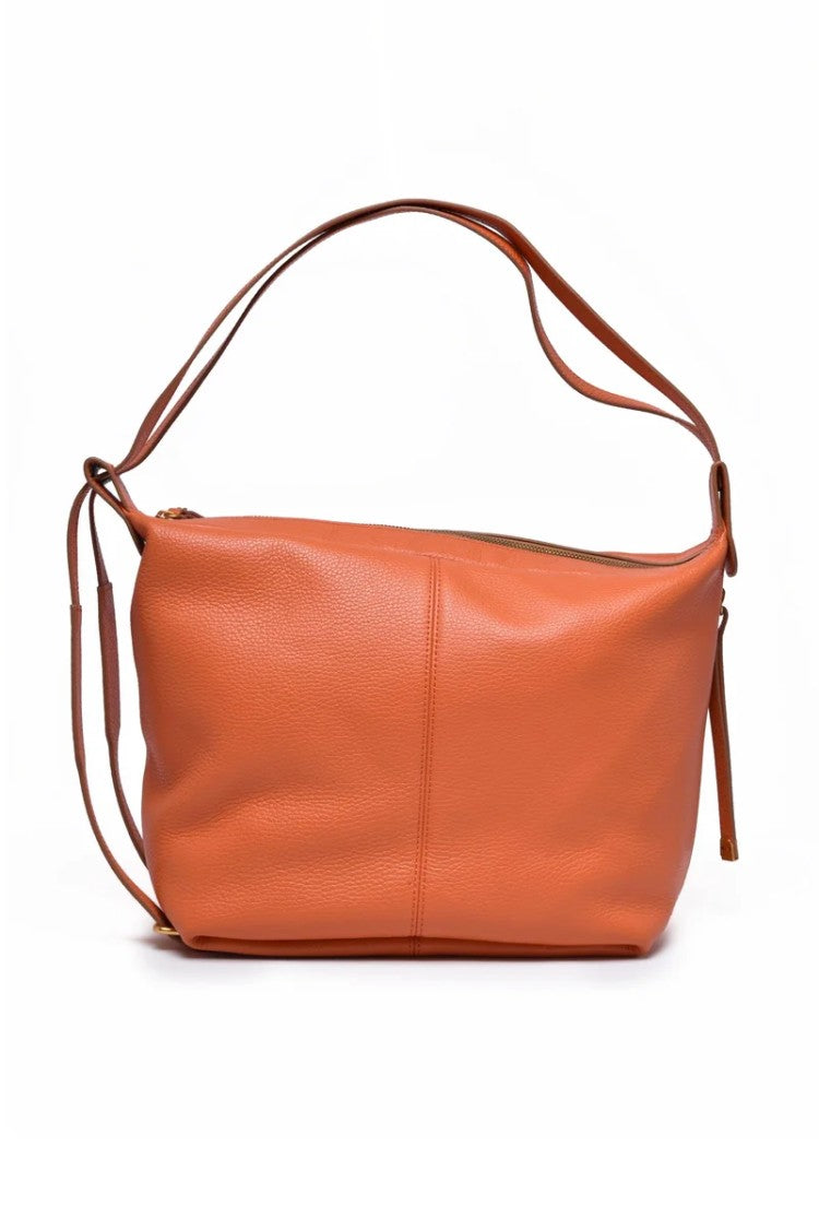 Gianni Chiarini Red Leather Shoulder Bag