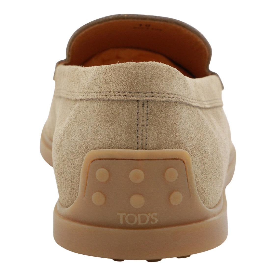 Tod's Sleek Suede Loafers With Rounded Toe