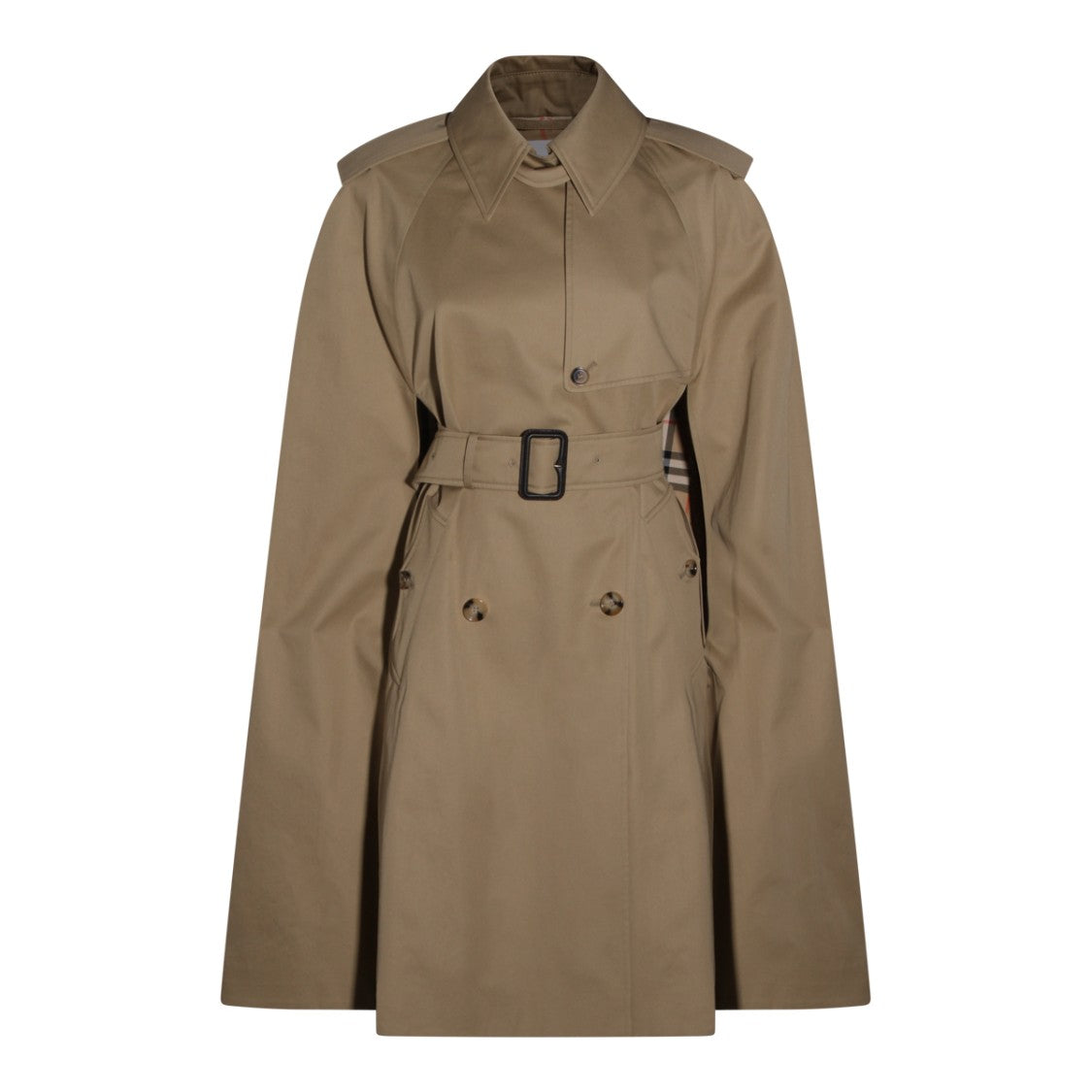 Burberry Tailored Beige Jacket With Classic Silhouette