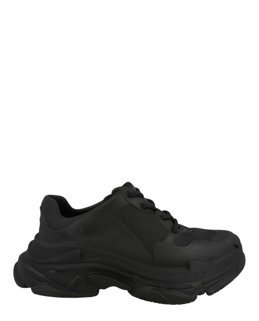 Balenciaga Triple S Low-Top Sneakers With Multi-Layered Sole