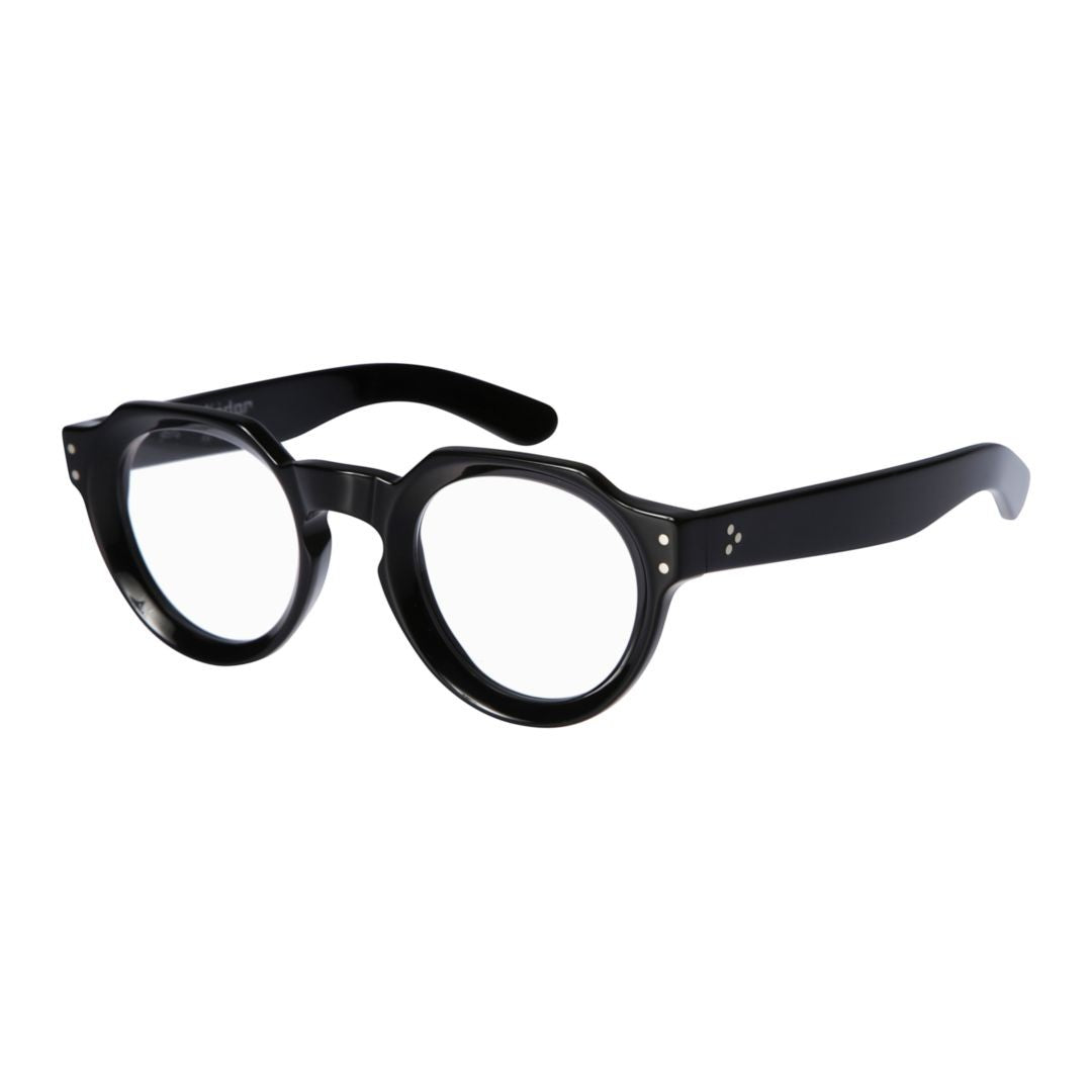 Kador Spike Rounded Frame Sunglasses With Keyhole Bridge