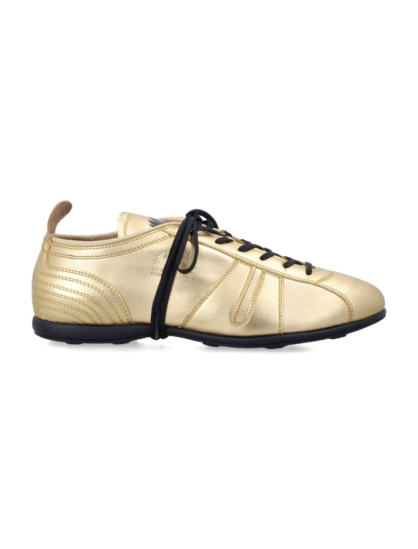 Pantofola D'oro 540 Vibram Sole Metallic Gold Sneakers