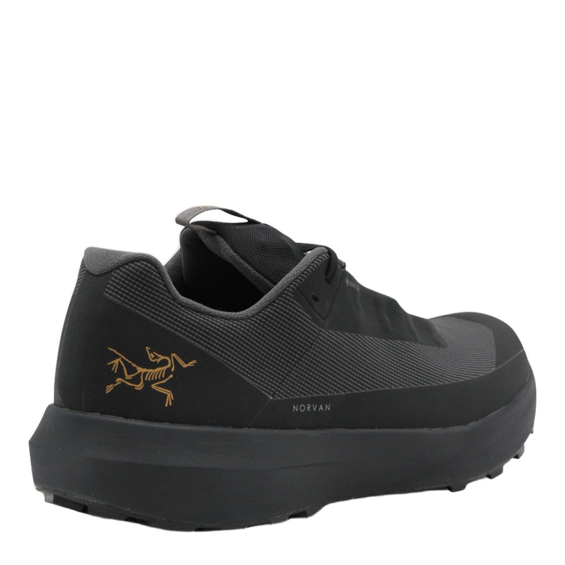 Arc'teryx Low-Profile Black Sneakers With Textured Accents