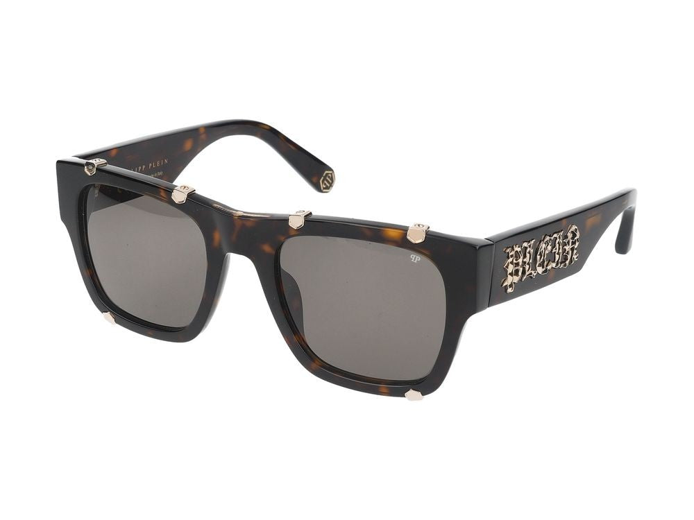 Philipp Plein Sunglasses Spp042w 0722 Dark Havana 54/23/145