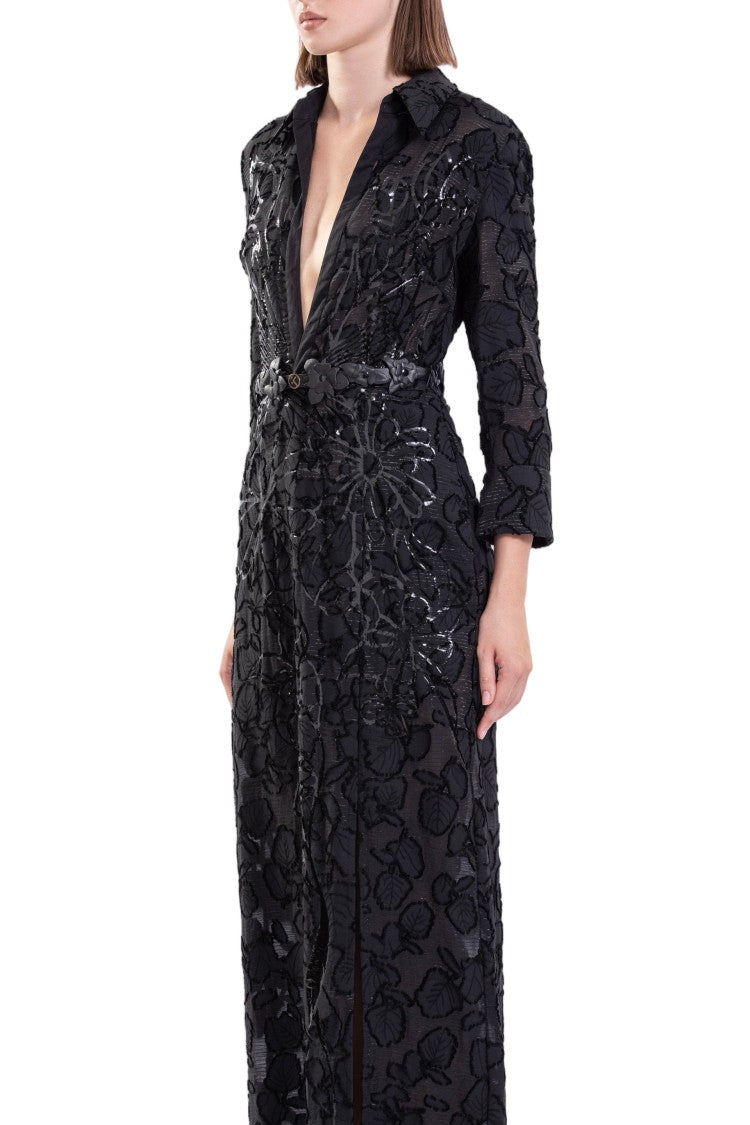 Saiid Kobeisy Textured Dress